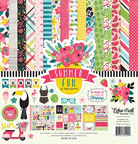 Echo Park Paper Company sf125016 Summer Fun Collection Kit von Echo Park Paper Company