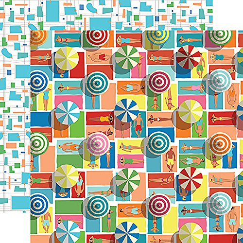 Echo Park Summer Splash Double-Sided Cardstock 12"X12"-Fun In The Sun von Echo Park Paper Company