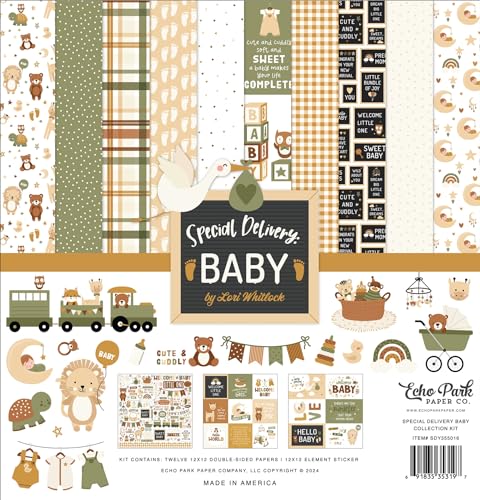 Echo Park Paper Company Special Delivery Baby Collection Kit von Echo Park Paper Company