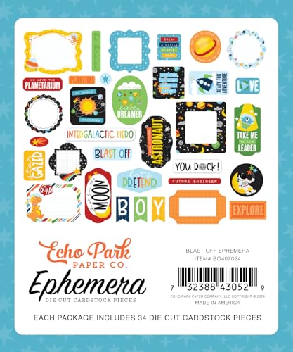 Blast Off Ephemera Blast Off Ephemera von Echo Park Paper