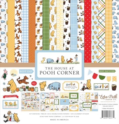 Echo Park's Pooh Corner Collection Kit, 30,5 x 30,5 cm von Echo Park Paper