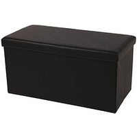 Echtwerk Sitztruhe SeatBox EW-SB-0470 schwarz Holz 76,0 cm von ECHTWERK