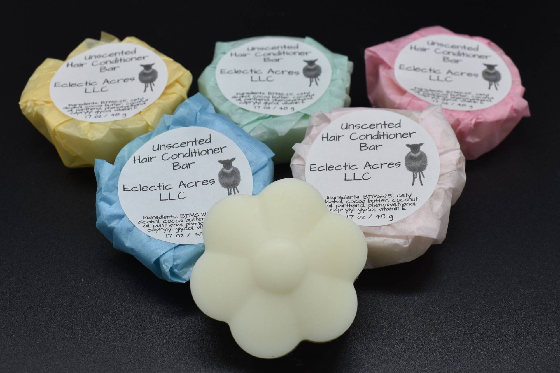 Solid Hair Conditioner Bar - Lavendelholz & Honig Duftend von EclecticAcresLLC