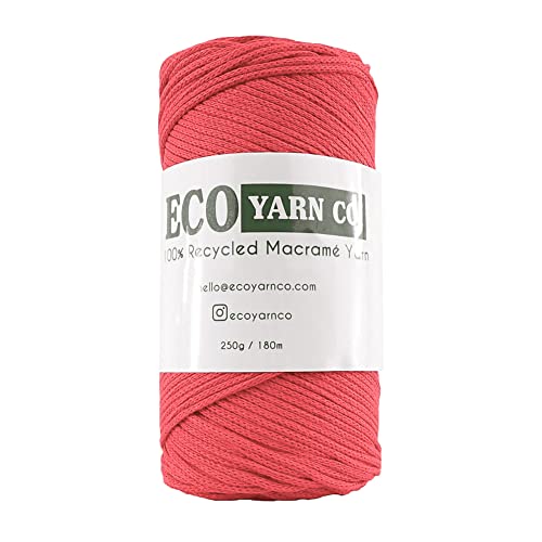 Eco Yarn Co Makramee-Garn, 250 g, 180 m von Eco Yarn Co