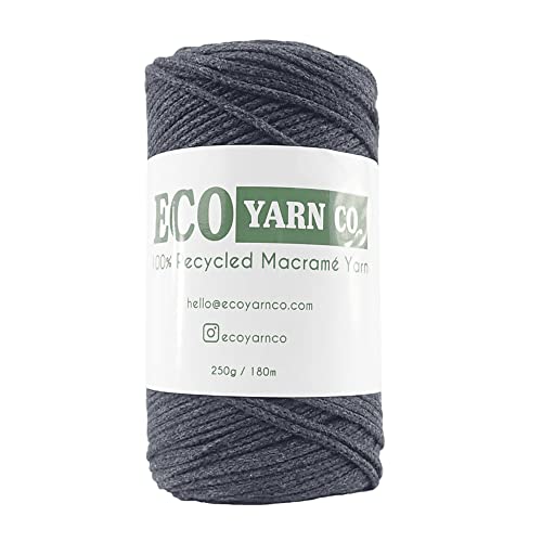 Eco Yarn Co Makramee-Garn, 250 g, 180 m von Eco Yarn Co