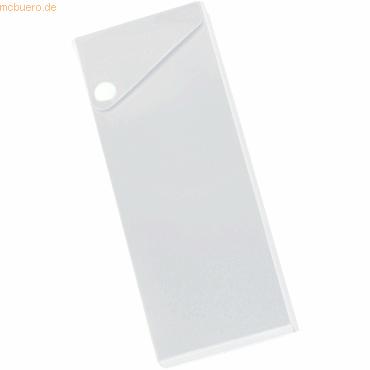 Ecobra Stiftebox / Utensilienbox 200x80x28mm weiß/transparent Ecobra Stiftebox / Utensilienbox 200x80x28mm weiß/transparent von Ecobra
