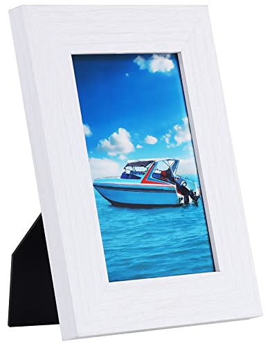 ecosa Bilderrahmen 10x15 cm | Fotorahmen | Picture Frame Photo Frame | Bilder Rahmen rechteckig quadratisch | Passepartout | Foto Rahmen | Holz Rahmen | Wandmontage | Bilderrahmen Collage von ecosa