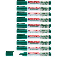 edding 21 EcoLine Permanentmarker grün 1,5 - 3,0 mm, 10 St. von Edding