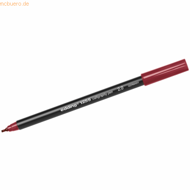 10 x Edding Kalligrafie-Stift edding 1255 2.0mm karmesinrot von Edding