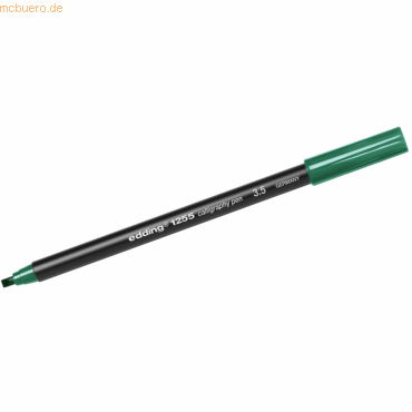 10 x Edding Kalligrafie-Stift edding 1255 3.5mm flaschengrün von Edding