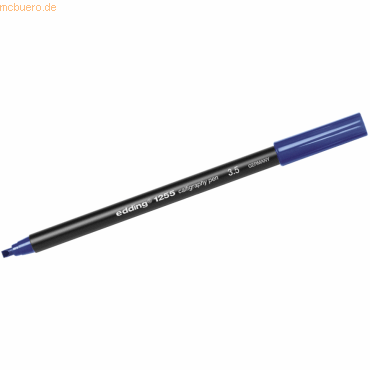 10 x Edding Kalligrafie-Stift edding 1255 3.5mm stahlblau von Edding