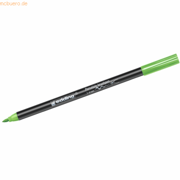 10 x edding Porzellan-Pinselstift edding 4200 1-4mm hellgrün von Edding
