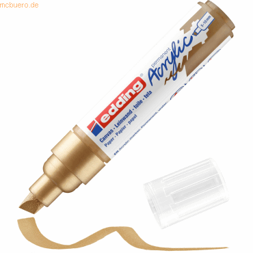 Edding Acrylmarker edding 5000 breit reichgold von Edding