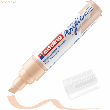 Edding Acrylmarker edding 5000 breit warmbeige von Edding