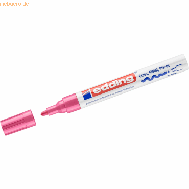 Edding Glanzlack-Marker edding 750 2-4mm rosa von Edding