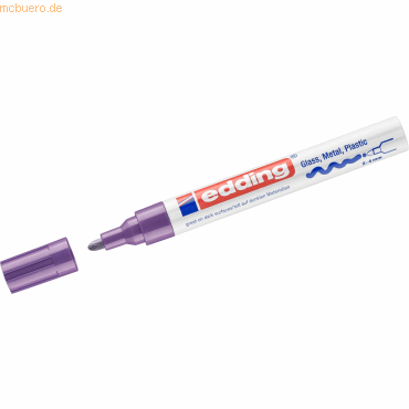 Edding Glanzlack-Marker edding 750 2-4mm violett von Edding