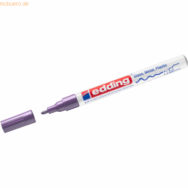 Edding Glanzlack-Marker edding 751 1-2mm violett von Edding