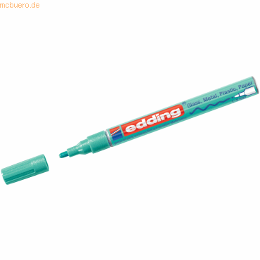 Edding Glanzlack-Marker edding 751 grün-metallic von Edding