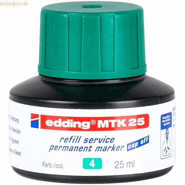 Edding Nachfülltinte edding MTK 25 refill service für edding Permanent von Edding