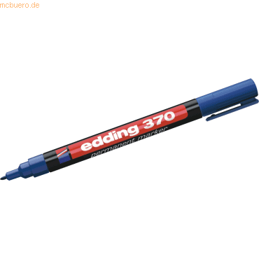 Edding Permanentmarker edding 370 blau von Edding