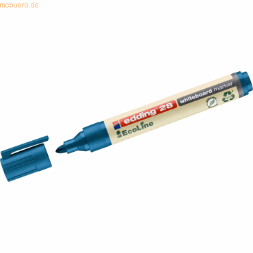 Edding Whiteboardmarker edding 28 EcoLine nachfüllbar 1,5-3mm blau von Edding