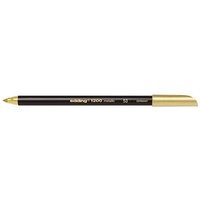 edding 1200 metallic colourpen Filzstift gold, 1 St. von Edding