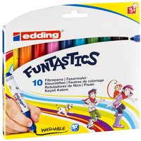 edding 14, Funtastic Kinderfasermaler, 3 mm - 10 Stück von Multi