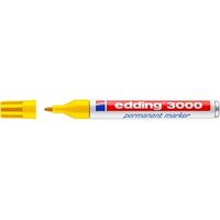 edding 3000 Permanentmarker gelb 1,5 - 3,0 mm, 1 St. von Edding