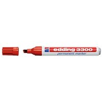 edding 3300 Permanentmarker rot 1,0 - 5,0 mm, 1 St. von Edding