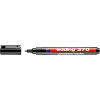 edding 370 Permanentmarker schwarz 1,0 mm, 1 St. von Edding