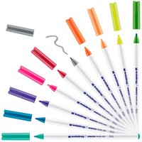 edding 4600 "Textil Pen", 10 Stück - Fun von Multi