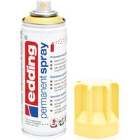 edding 5200 "Permanentspray", Seidenmatt - Pastell-Gelb von Gelb