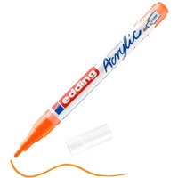 edding 5300 Acrylic "Acrylmarker - Fein" - Neon-Orange von Orange