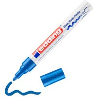 edding 750 "Glanzlack-Marker" - Blau von Blau