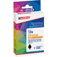 edding EDD-126  schwarz Druckerpatrone kompatibel zu EPSON T0711/T0891 von Edding