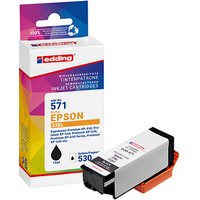 edding EDD-571  schwarz Druckerpatrone kompatibel zu EPSON 33XL / T3351XL von Edding