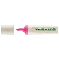 edding Highlighter 24 EcoLine Textmarker rosa, 1 St. von Edding