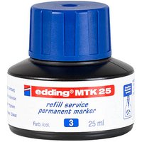 edding Nachfülltinte MTK 25 blau von Edding