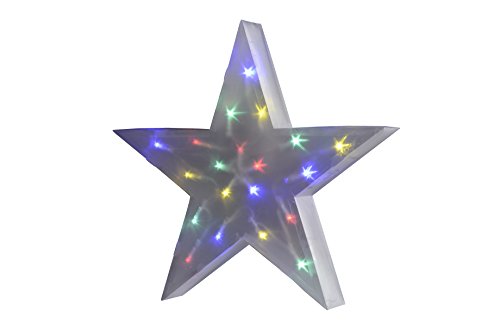 Eddy Toys X-Mas star 32 LED, multi colour, 50 x 10 cm 79897 von Christmas gift