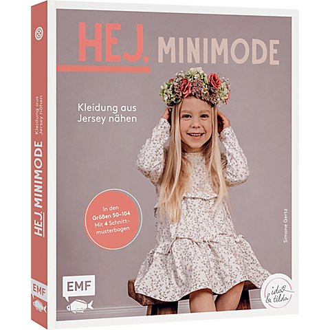 Buch "Hej. Minimode – Kleidung aus Jersey nähen" von Edition Fischer