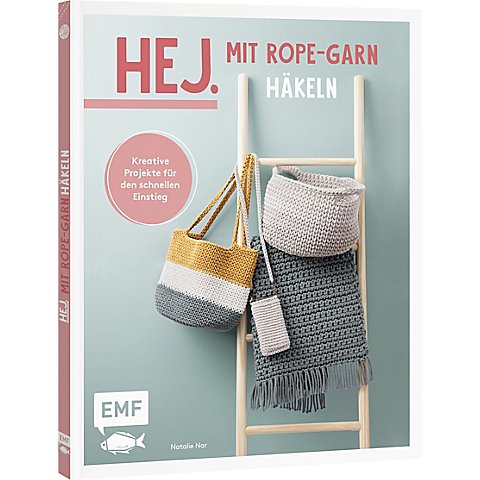 Buch "Hej. Mit Rope-Garn häkeln" von Edition Fischer