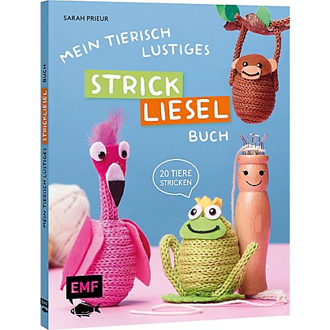 Buch "Mein tierisch lustiges Strickliesel Buch" von Edition Fischer