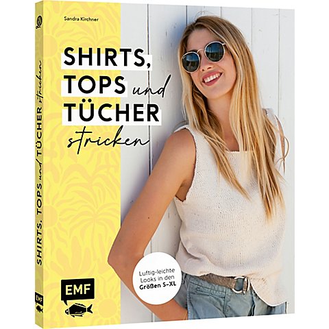 Buch "Shirts, Tops und Tücher stricken" von Edition Fischer