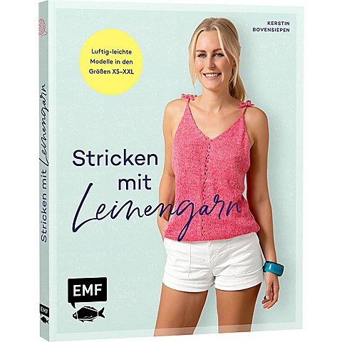 Buch "Stricken mit Leinengarn" von Edition Fischer