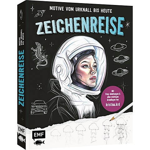 Buch "Zeichenreise – Motive vom Urknall bis heute" von Edition Fischer