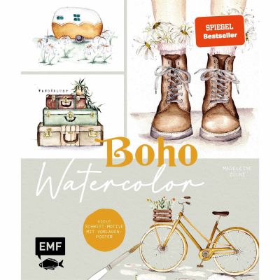 Boho Watercolor von EMF