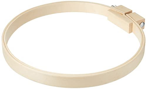 Edmunds 12-inch Wood Quilt Hoop, Beige, 5588W von Edmunds