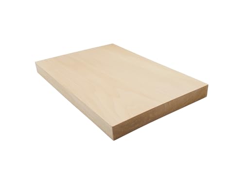 EdpaS Schnitzholz Brett aus Lindenholz (30 x 20 x 2,5 cm) zum Schnitzen und drechseln oder basteln ideal zur Kerbschnitzerei von EdpaS