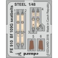 Messerschmitt Bf 109 G-2 - Seatbelts STEEL [Eduard] von Eduard