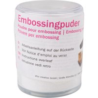 Einbrennpulver für Embossing, 10 g - Weiß von Efco